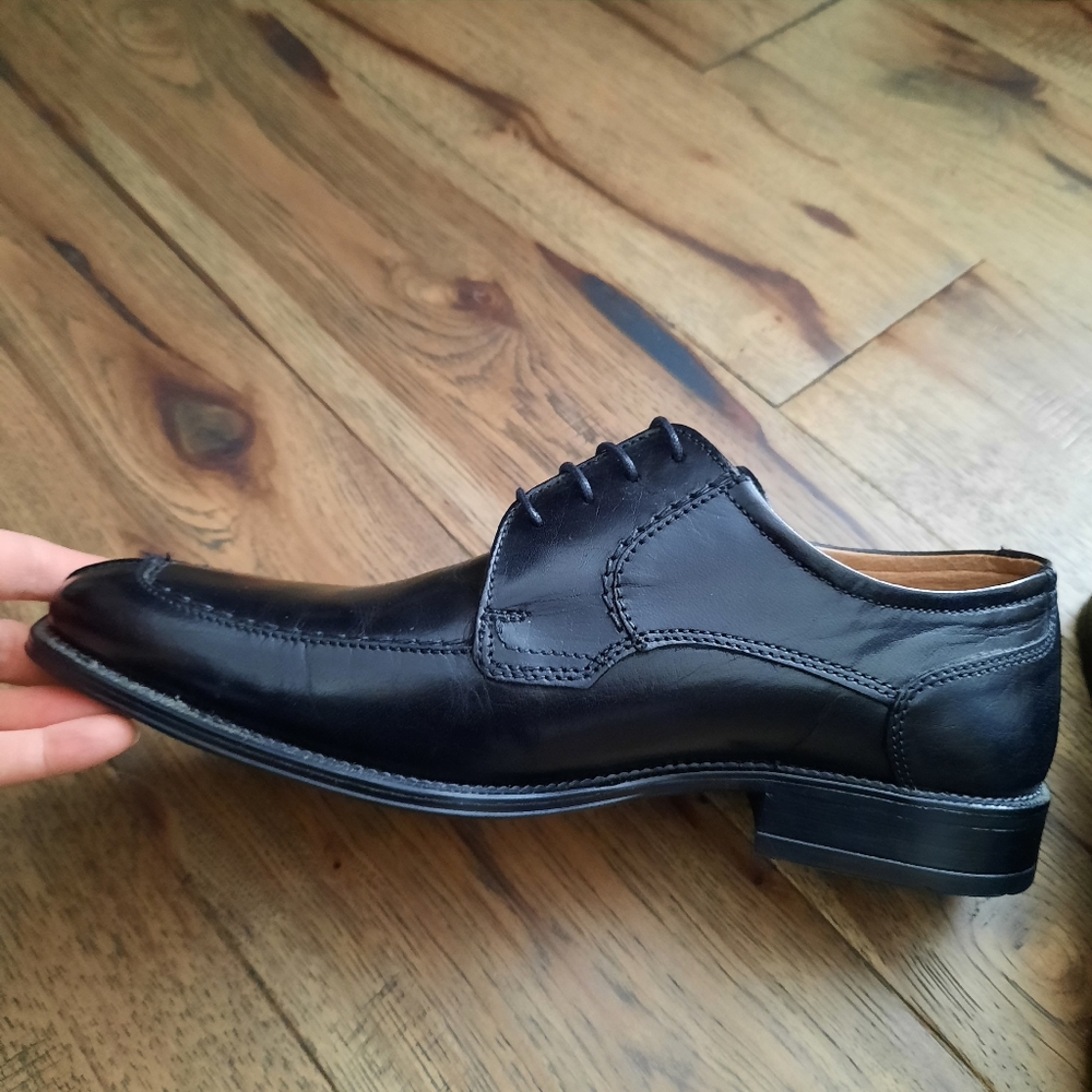 Tuscan Lace Up Leather Dress Shoes - Picture 3 of 13